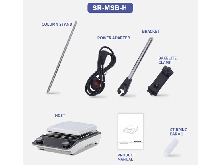 Isıtıcılı Manyetik Karıştırıcı SR-MSB-H