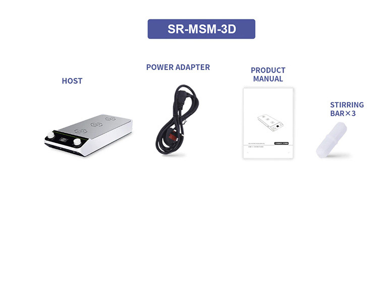 &Ccedil;oklu Manyetik Karıştırıcı - SR-MSM-3D