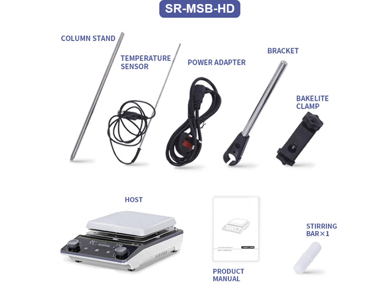 Isıtıcılı Manyetik Karıştırıcı SR-MSB-HD